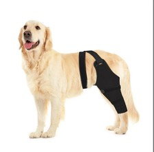 Dog Rear Leg Sleeve to Prevent Licking. Single Sleeve For Back Hind Leg Left-L 