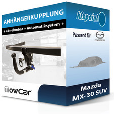 Für Mazda MX-30 SUV 05.2020-jetzt TOWCAR Anhängerkupplung abnehmbar neu