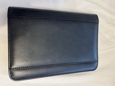 FranklinCovey 365 Black Leather Women's Zippered Organizer Planner Ring Binder