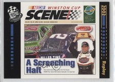 2003 Press Pass NASCAR Scene Platinum Bobby Labonte A Screeching Halt HOF 0q3