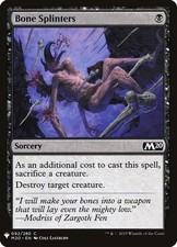 x1 Bone Splinters - Mystery Booster - NM - MTG