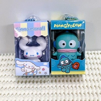 Bandai Sanrio Characters Package Charm Cinnamoroll & Hangyodon Ball Chain Mascot