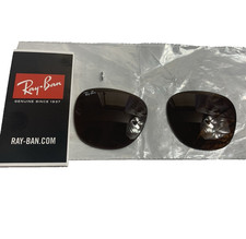 Ray Ban Replacement Lenses RB3016 Clubmaster Polarized Brown G-15 Lens New