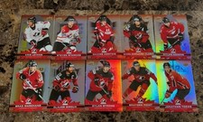 2021 - 2022 - Tim Hortons - Team Canada - ( Lot - 10 ) - great 