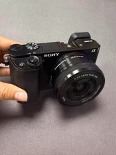 Sony Alpha A6000 24.3MP Mirrorless Digital Camera w/16-50mm Lens Tested - 95 New