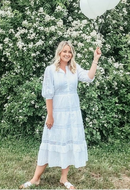 Love Shack Fancy White Dress