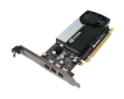 NVIDIA Quadro T400 2GB GDDR6 Graphics Card 384Core 64Bit 3×Mini DP 1.4 interface