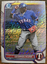 2022 Bowman Chrome Prospects Luisangel Acuna Shimmer Refractor Rookie #BCP-232