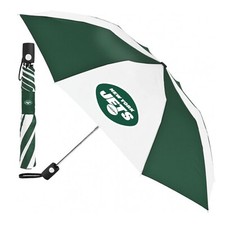 New York Jets NFL Licensed Automatic Umbrella w/ Push Button Collapsable