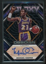 2022-23 MICHAEL COOPER 43/50 AUTO PANINI OBSIDIAN GALAXY AUTOGRAPHS