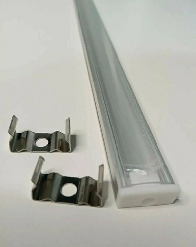 10x Aluminium Slim Extrusion Profile housing unit light fitting LED Strip Light - Picture 1 of 5