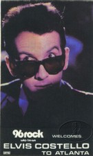 Elvis Costello 1981 Radio Promotionnel Pass Atlanta