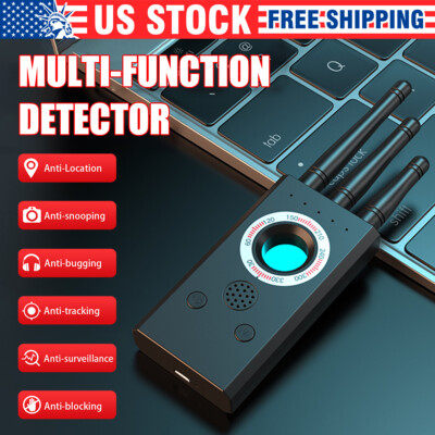 Anti-Spy RF Signal Detector Hidden Camera Bug Finder GSM Audio Tracker Scan