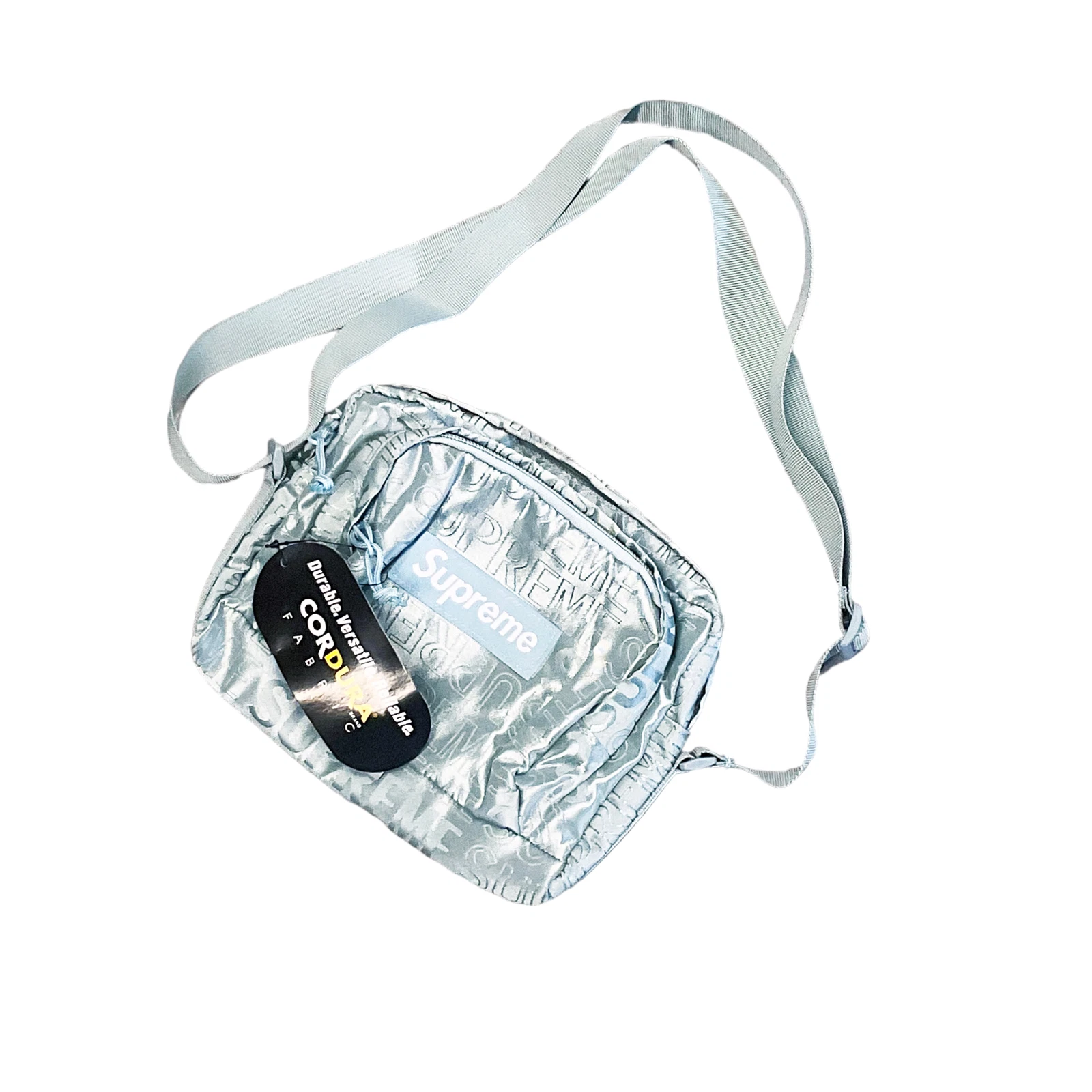 Sac messager bandoulière Supreme SS19 bleu glace