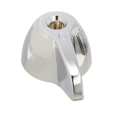 Price Pfister Small Canopy Tub Shower Faucet Handle - Chrome Metal - COLD