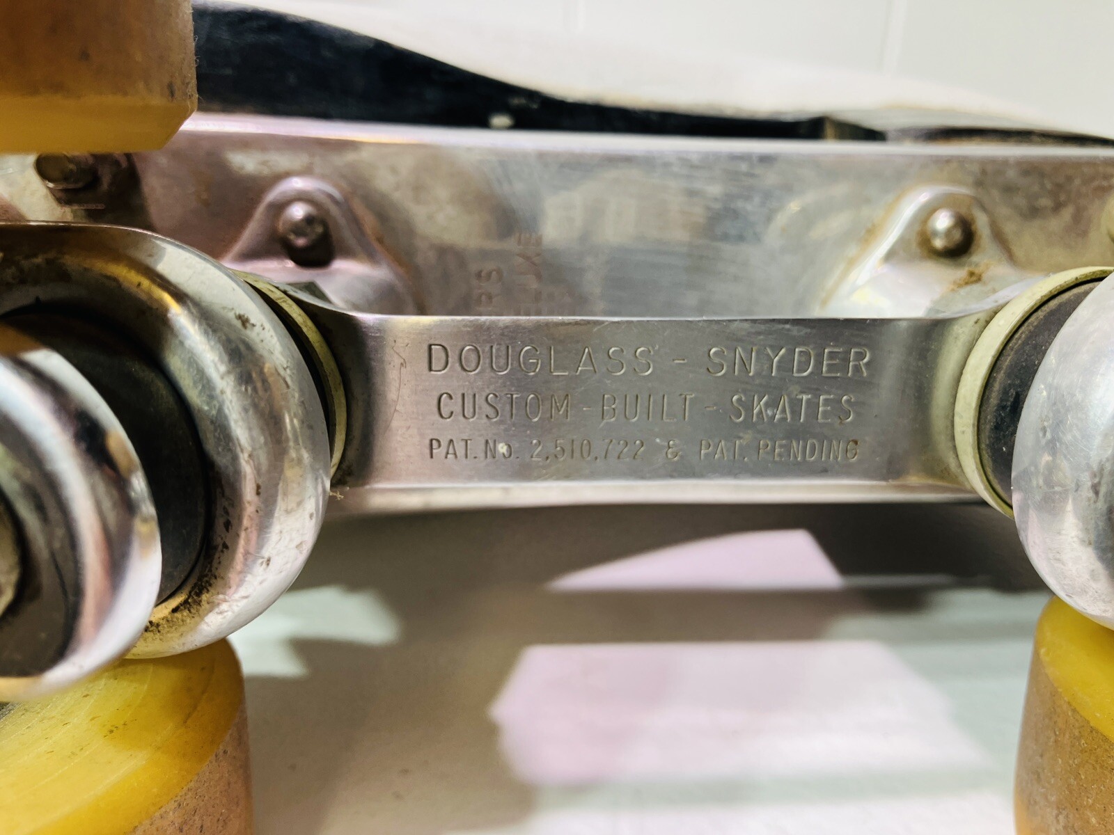 Vintage Douglas Snyder Super Deluxe Skates Riedell Boot W/ Rannalli