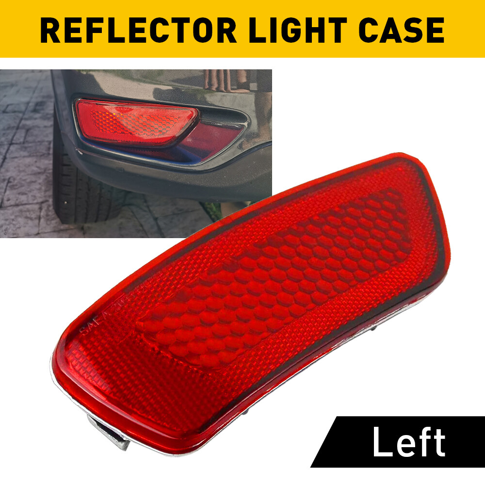 Car Red Rear Reflector Bumper Lamp Case Left Side For 2011-2018 Dodge Journey