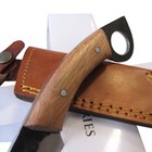 Rite Edge SEAX Blade Karambit KNIFE w/ Leather Sheath Hand Forged - 9 1/2" Ov — photo 3