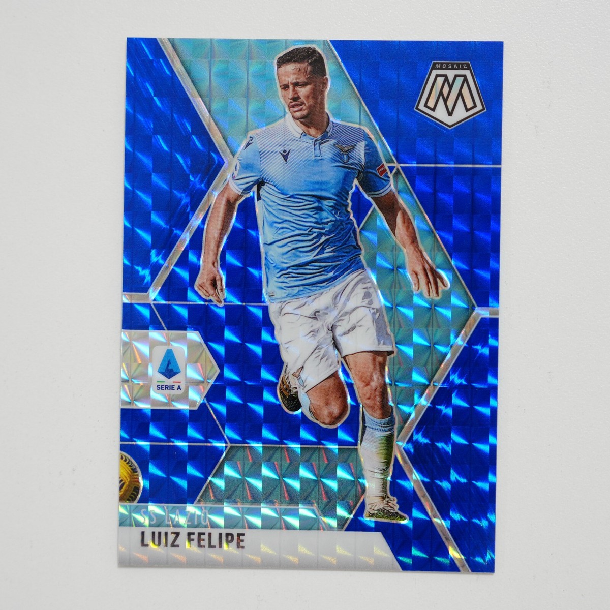 ルヴィニ LOU FILIPE JARDIM / TURQUOISE 2020-21 Panini Mosaic Serie A Blue Mosaic Prizm /99 Luiz
