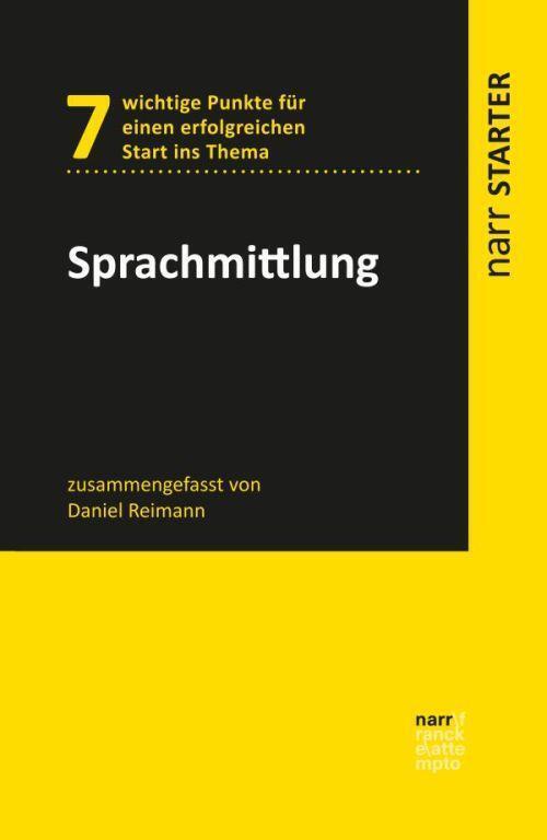 Thumbnail - Sprachmittlung | Danel Reimann | Taschenbuch | Narr Starter | 86 S. |