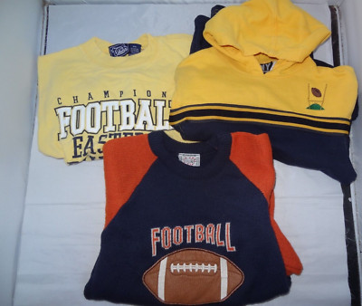 Lot Boys Size 6 7 8 Football Fan Tops * Sweater, Hoodie, Long Sleeve Shirt
