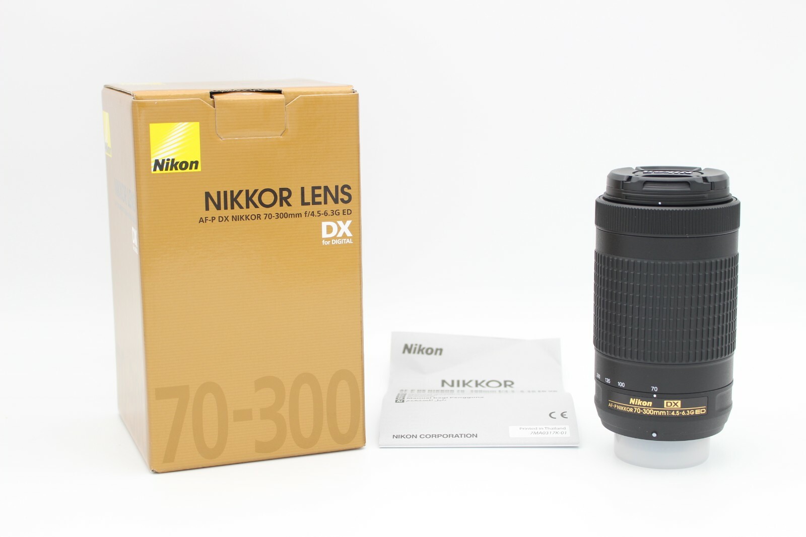 Nikon Nikkor Af P Dx 70 300mm F 4 5 6 3 Vr Ed G Lens For Sale Online Ebay