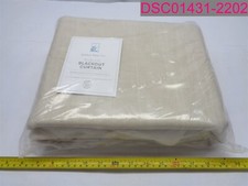 Pottery Barn Kids Evelyn Blackout Curtain 90" Long x 54" Wide Beige