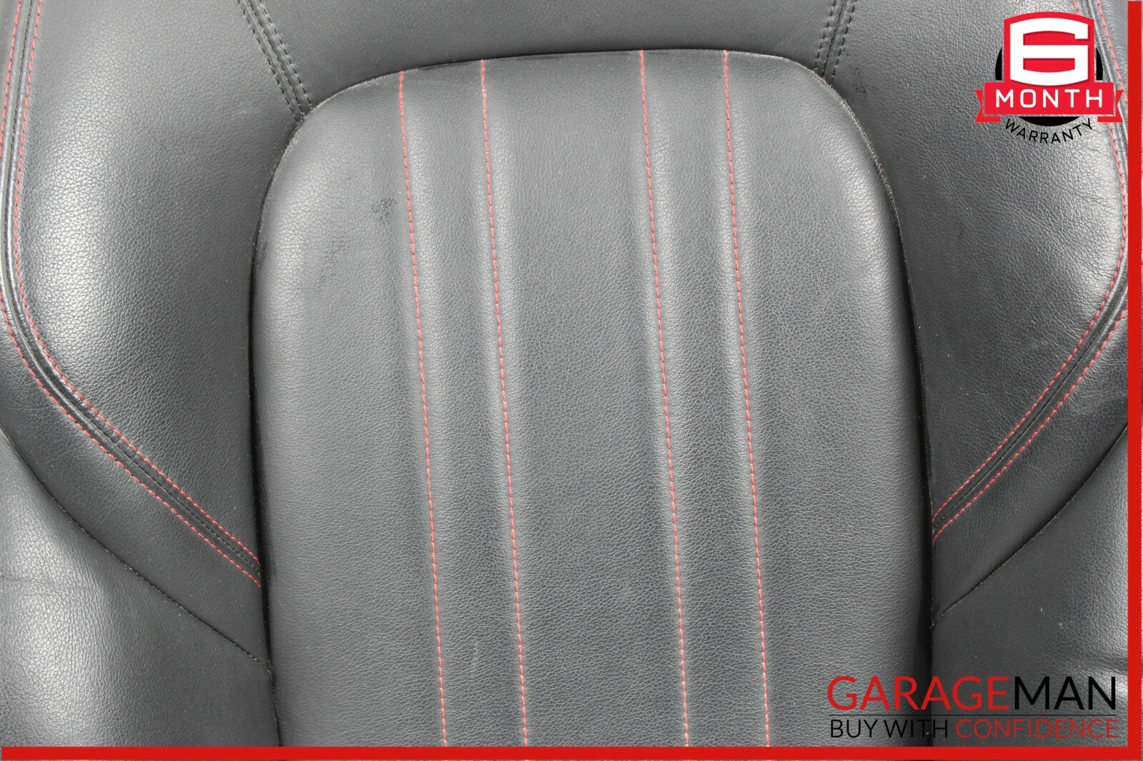 14-17 Maserati Ghibli Front Right Passenger Side Top Upper Seat Cushion Black