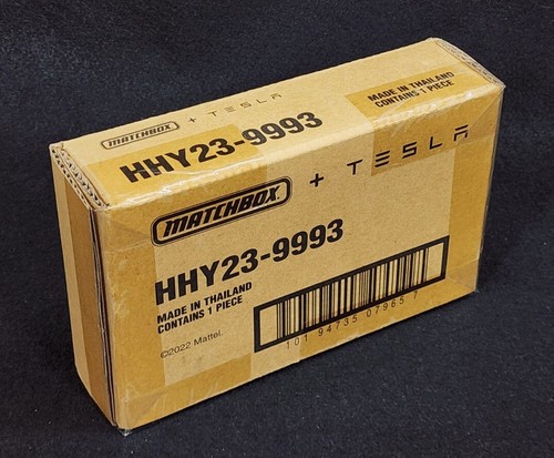 Matchbox Mattel Creations Carbon Neutral 2020 Tesla Roadster - Picture 2 of 2