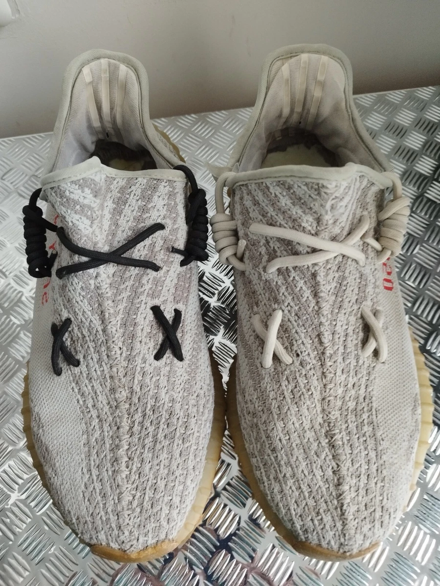 ADIDAS YEEZY BOOST Cr me Pointure 45 Mauvais tat eBay