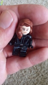 Lego Black Widow Minifigure Marvel Super Heroes 6869 sh035 Quinjet Aerial Battle
