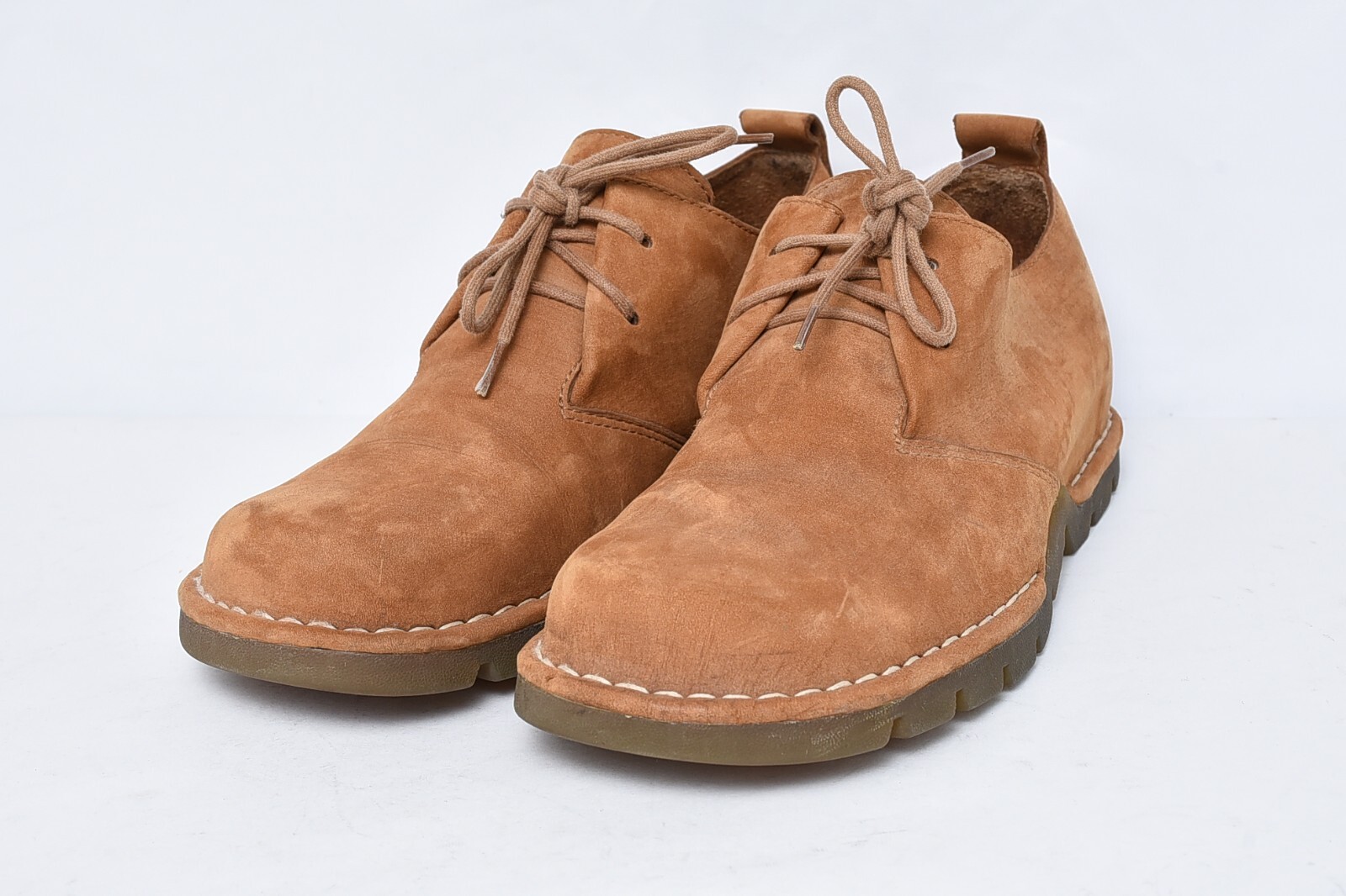 SAOLA Stivali bassi Cole Haan Country Oxford pelle chukka marrone punta quadrata uomo taglia 9