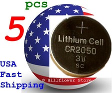 5 pcs CR2050 2050 LM2050 BR2050 Bulk 3V XYX Lithium Battery