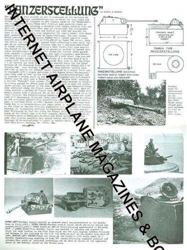 AFV News V8 N4 WW2 Panzerstellung_Flammpanzer 38(t)_Humber Mk.IV Armoured Car Ex - Imagen 2 de 2