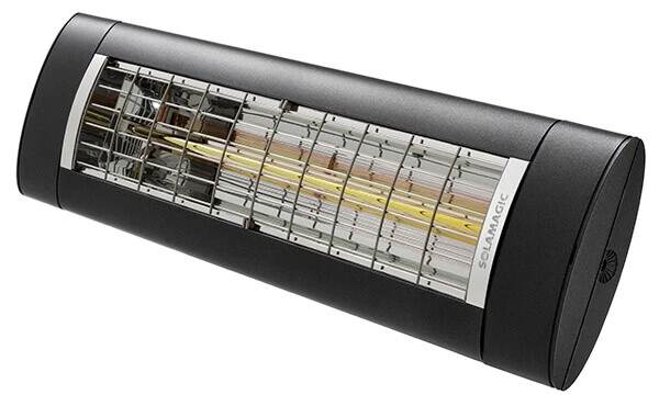Chauffage infrarouge Chauffage rayonnant 2500 watts Solamagic S3 Anthracite IP44 - Photo 1/1
