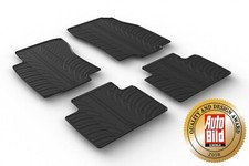 Gummimatten Gummi Fußmatten passend für Renault Koleos II Automatik 06.2017>