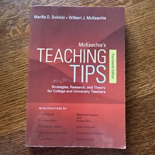 McKeachie's Teaching Tips 14th Ed by Marilla Svinicki & Wilbert McKeachie