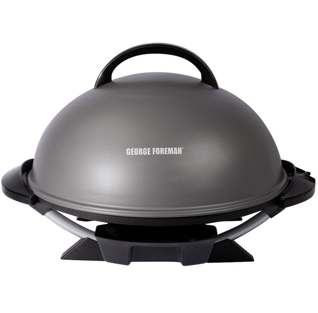 Foreman Electric Grill w/ Stand Indoor Outdoor Cooking BBQ Barbecue New eBay