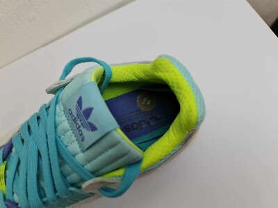 Adidas Originals ZX Torsion Shoes EF4343 Clear Aqua Size UK 10.5