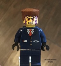 LEGO Halloween Scary Minifig Zombie in Blue Suit