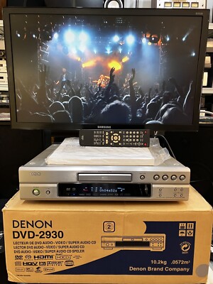 DENON DVD-2930 SACD/DVD-Player - Top Zustand Mit OVP | eBay.de