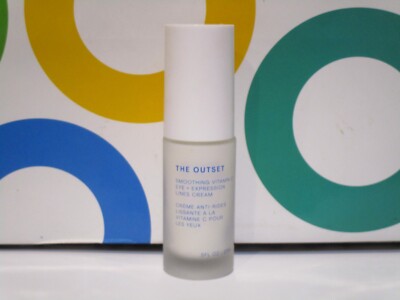 THE OUTSET ~ SMOOTHING VITAMIN C EYE + EXPRESSION LINES CREAM ~ .5 OZ