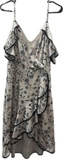 Greylin Emma Ruffled Wrap Dress