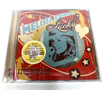 Lucky Live by Melissa Etheridge CD Sep 2004 (NEW SEALED READ)