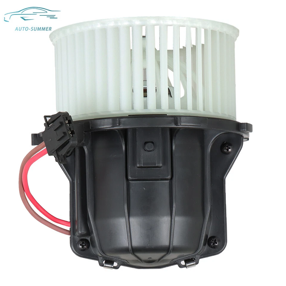 Двигатель воздуходувки переднего отопителя и кондиционера для Audi A4 A5 Q5 S4 S5 2009-11 годов выпуска с каркасом вентилятора - Изображение 2 из 4