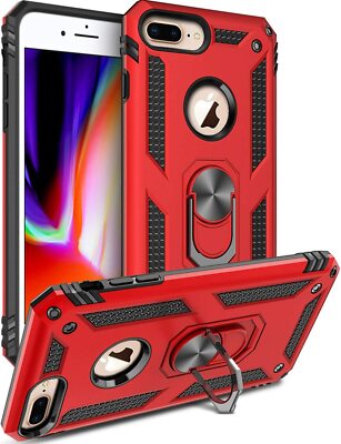 For Iphone 7 Plus & Iphone 8 Plus Case Kickstand Shockproof Ring Hard Cover | eBay For Iphone 7 Plus & Iphone 8 Plus Case Kickstand Shockproof Ring Hard Cover | eBay