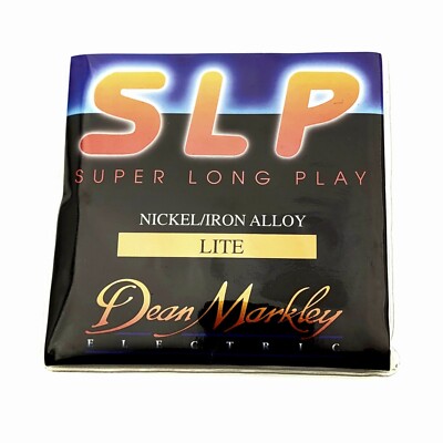 Dean Markley #2518 Lite SLP Super Long Play Nickel/Iron Guitar Strings Made USA