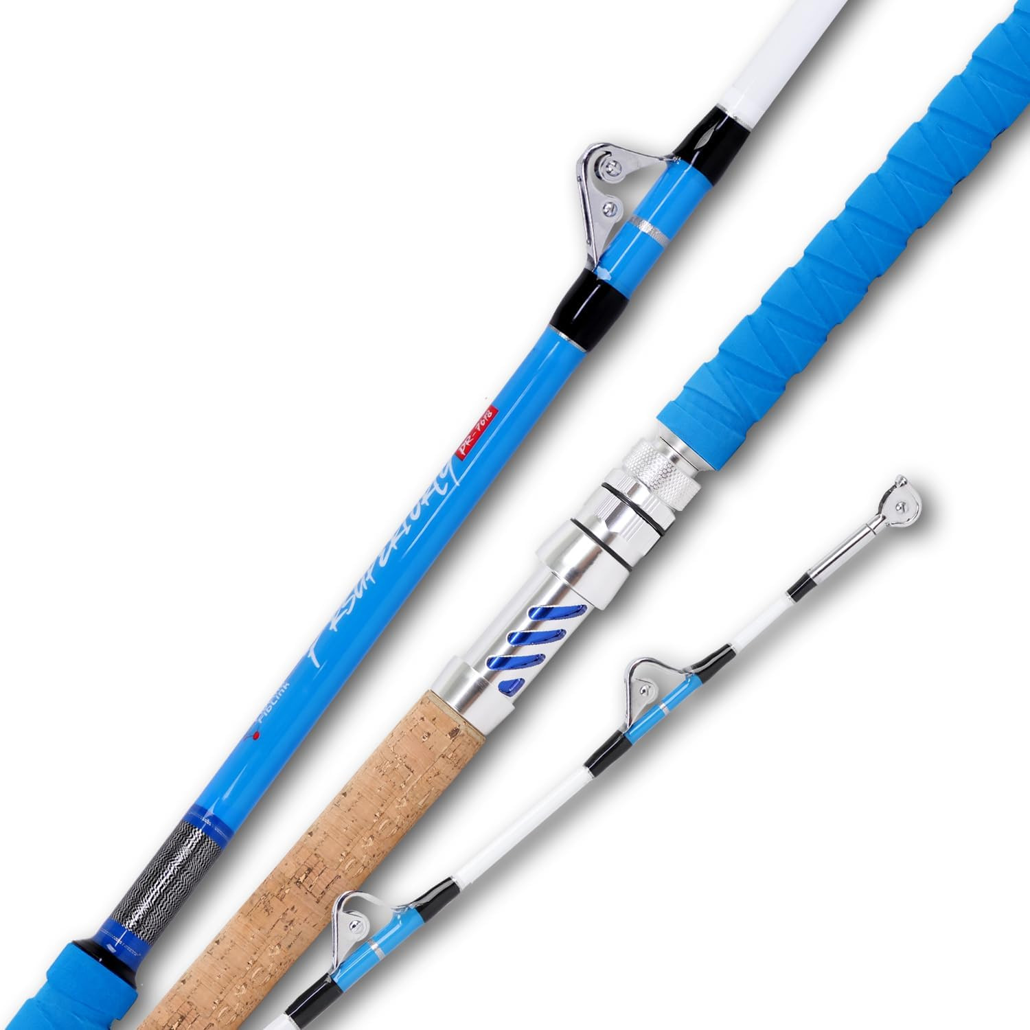 Saltwater Fishing Rod Heavy Duty Trolling Rod Conventional Boat Standup Big Game