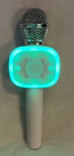 Singing Machine Carpool Karaoke Mic Color Changing Light Up