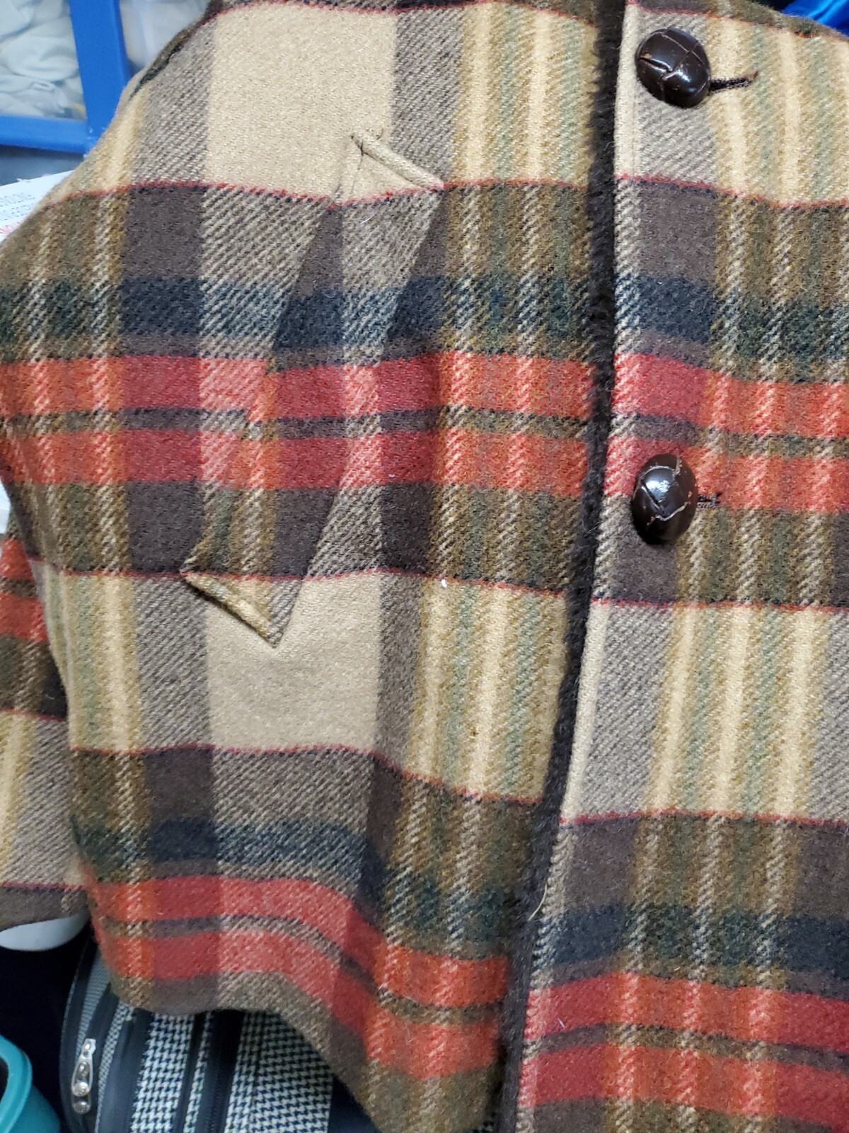 Pendleton Wool Coat, 100% Virgin Wool - image 6